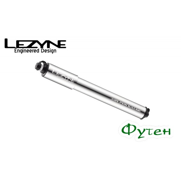 Насос з манометром Lezyne GAUGE DRIVE HV - M сріблястий