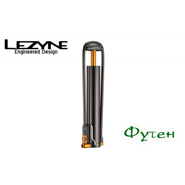 Велонасос для фетбайка Lezyne MICRO FLOOR DRIVE XL черный