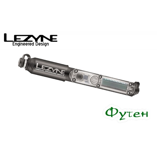 Насос Lezyne DIGITAL PRESSURE DRIVE чёрный