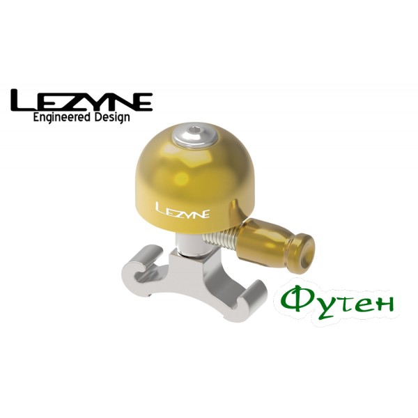 Звонок велосипедный Lezyne CLASSIC BRASS BELL S серебристый