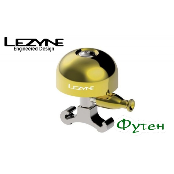 Звонок велосипедный Lezyne CLASSIC BRASS BELL M серебристый