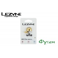 Дзвінок на велосипед Lezyne CLASSIC SHALLOW BRASS BELL S сріблястий