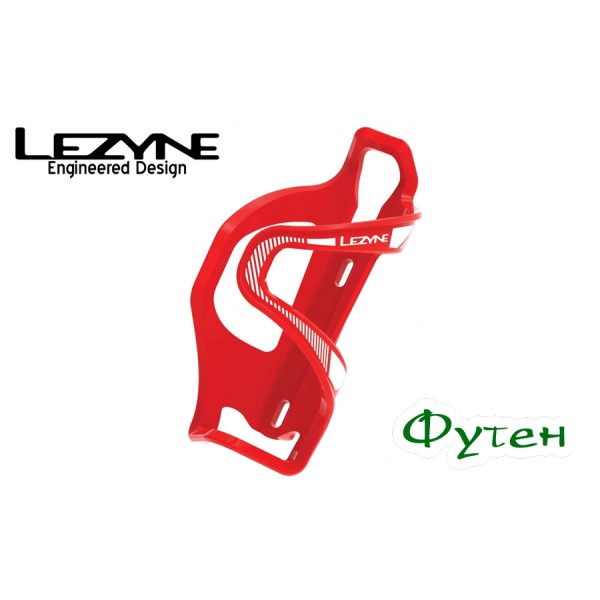 Фляготримач Lezyne FLOW CAGE SL-L ENHANCED червоний