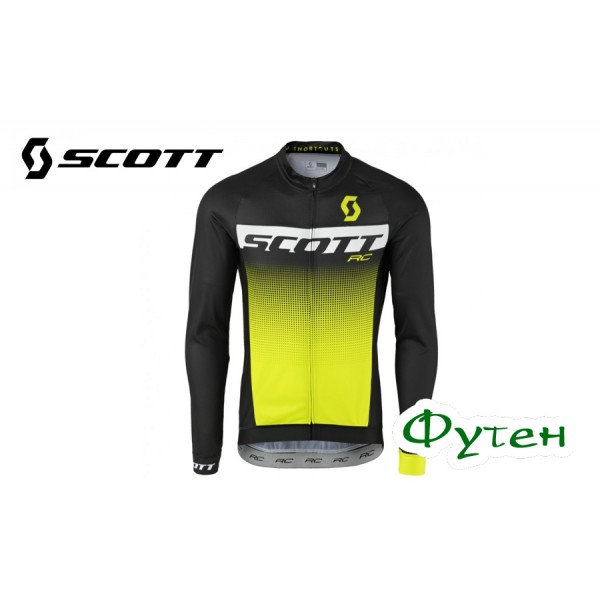 Велокуртка SCOTT RC PRO WB чорно/жовтий