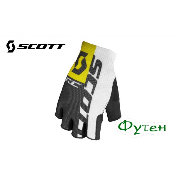 Велоперчатки SCOTT RC SF белый/жёлтый XL