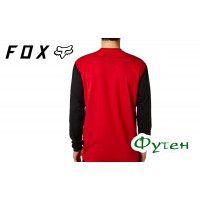 Футболка с длинным рукавом Fox CONTENDED L/S TECH TEE drk rd