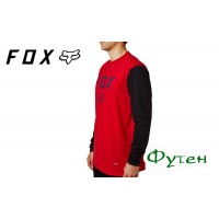 Футболка с длинным рукавом Fox CONTENDED L/S TECH TEE drk rd