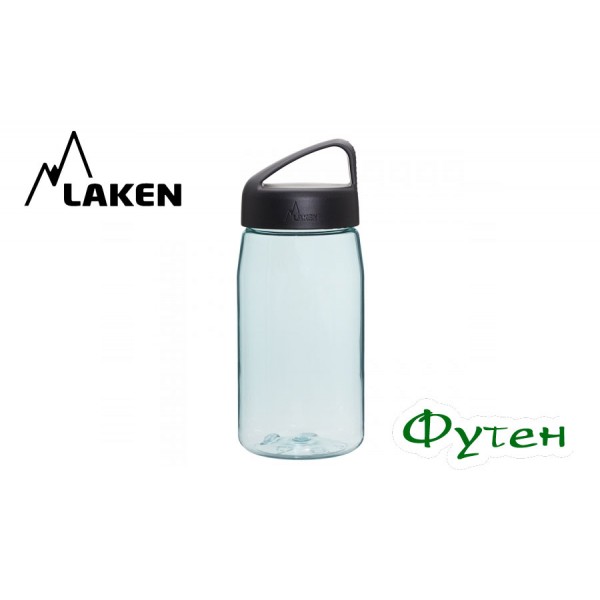 Фляга Laken TRITAN CLASSIC 0,45 л clear blue