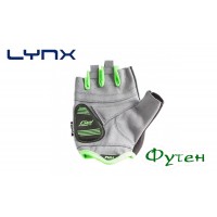 Велоперчатки Lynx RACE black/green