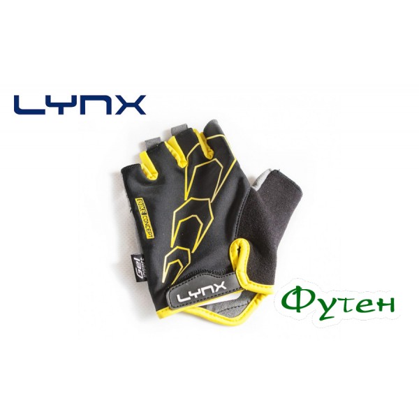 Велоперчатки Lynx RACE black/yellow