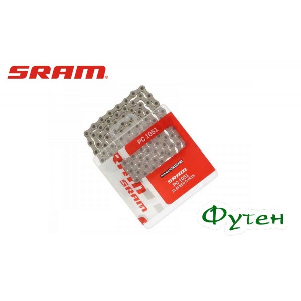 Цепь велосипедная SRAM PC-1051 PLock 10